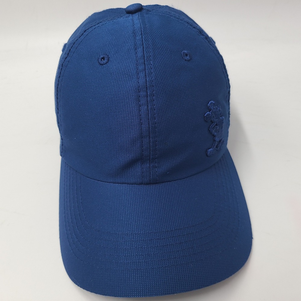Mickey Mouse Hat Strapback Disney Parks Blue Casual Logo Polyester Dad Adult Men